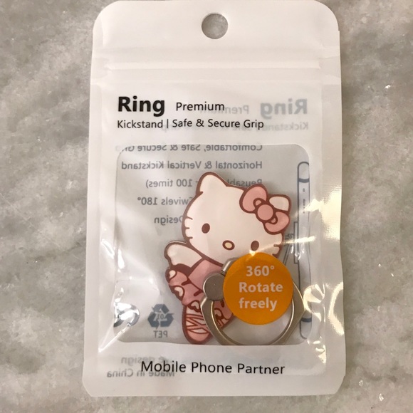 NWT Hello Kitty Phone Ring | Ballerina Style - Picture 3 of 4